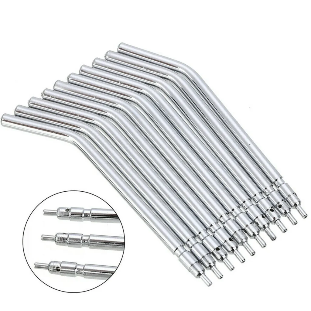 đầu ống tiêm nước bằng kim loại không khí