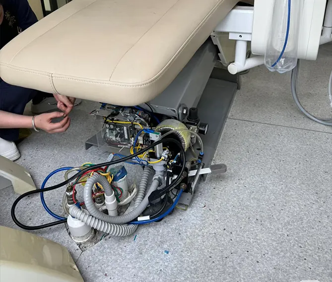 Refurbished dental chair