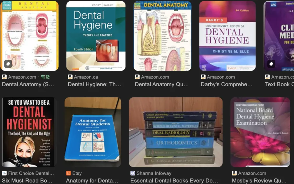dental study books