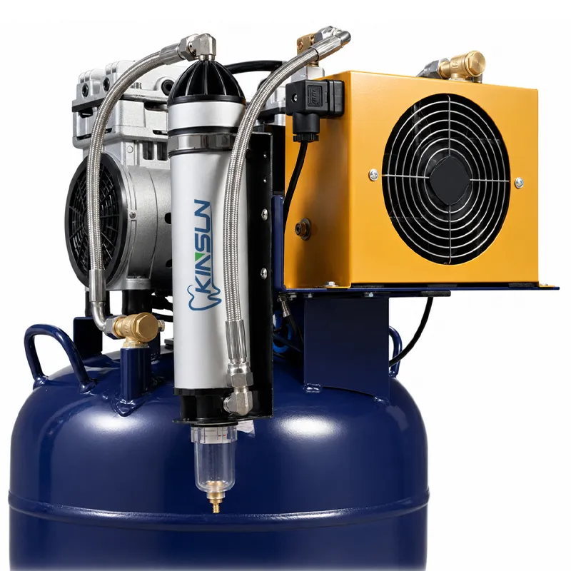 Kinsun-dental-air-compressor-with-air-dryer