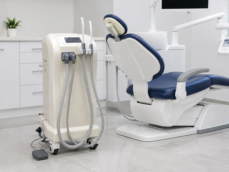 portable-dental-sction-unit-in-dental-clinic